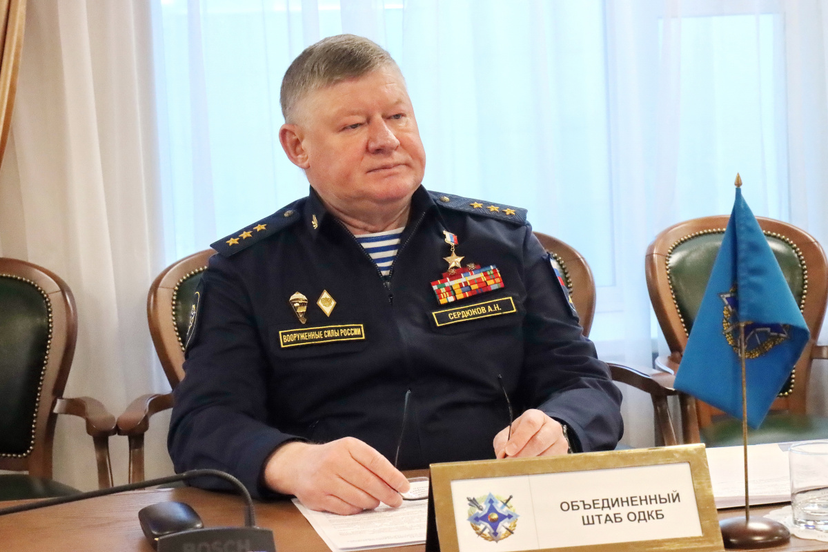 The Chief of the CSTO Joint Staff held a working meeting with the heads of delegations participating in the first staff talks