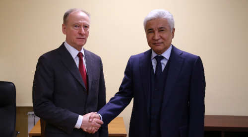 The CSTO Secretary General I. Tasmagambetov had a meeting with the Russian Security Council Secretary N.Patrushev