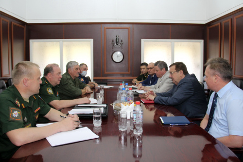 The Head of the CSTO Joint Staff met with the leadership of ministries and departments of Tajikistan, the Russian Ambassador Extraordinary and Plenipotentiary to Tajikistan in connection with the situation in the Tajik-Afghan border zone