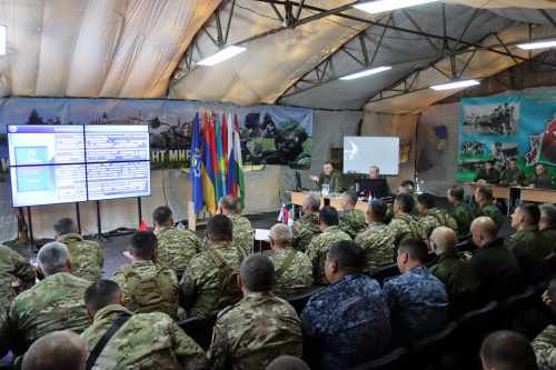 The issues of organizing the management and coordination of the CSTO CRRF Command were worked out during the trainings in the Republic of Belarus