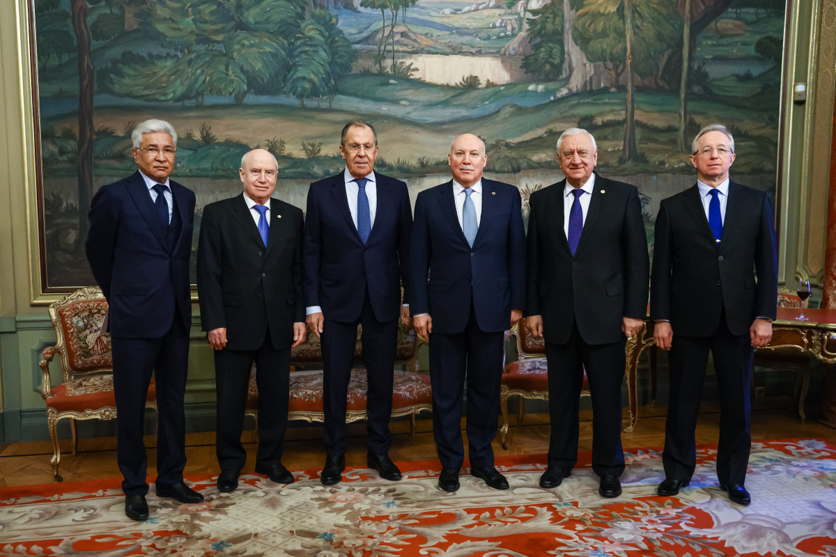 The CSTO Secretary General participated in the meeting of the Russian Foreign Minister with the heads of executive bodies of the CIS, the CSTO, the ECE and the Union State