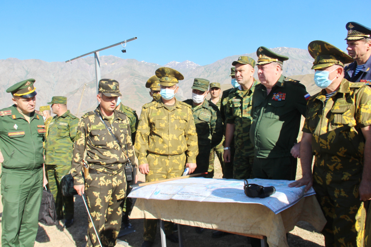 A task force headed by the Chief of CSTO Joint Staff visited the Tajik-Afghan border section