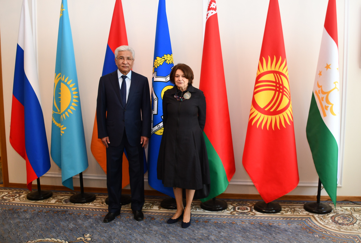 The CSTO Secretary General Imangali Tasmagambetov held a meeting with the UN Under-Secretary-General for Political and Peacebuilding Affairs Rosemary DiCarlo