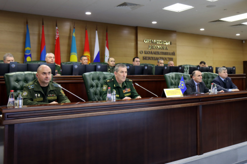 The organization of activities of joint training of command bodies and formations of the forces and means of the CSTO collective security system in 2022 has been discussed