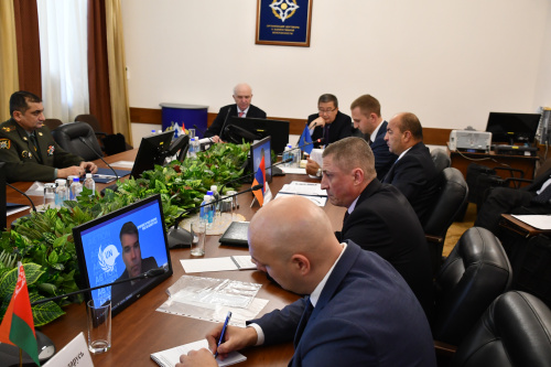Consultations on "Creating Conditions for the Involvement of the CSTO Peacekeeping Potential in the UN Peacekeeping Operations" were held in Moscow
