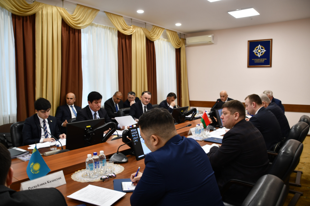 A meeting was held on the implementation of the first stage of the CSTO Special Interstate Policy
