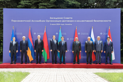 A meeting of the Council of the CSTO Parliamentary Assembly was held in Almaty
