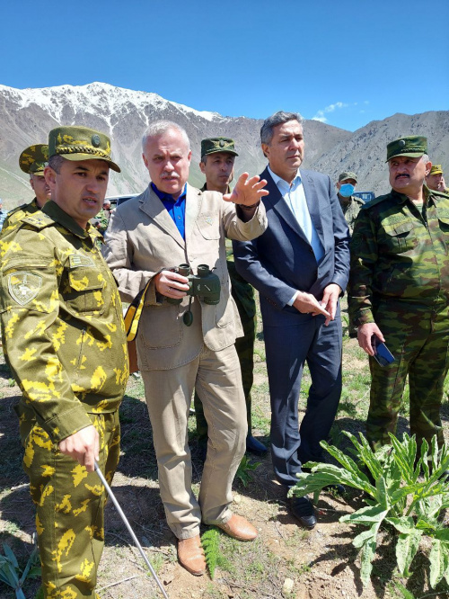 The CSTO Secretary General visited the Tajik-Afghan border