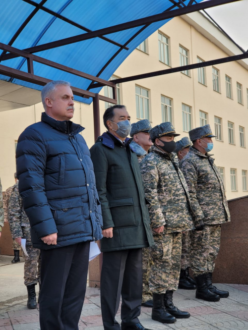 In Almaty, the CSTO Secretary General Stanislav Zas spoke at the ceremony of completion of a peacekeeping operation on the territory of the Republic of Kazakhstan