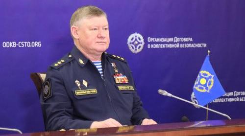 Briefing by Andrei Serdyukov, Chief of the CSTO Joint Staff