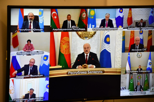 The CSTO Secretary General Stanislav Zas took part in the CIS summit via videoconferencing