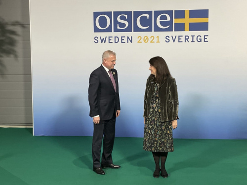The CSTO Secretary General Stanislav Zas took part in the OSCE ministerial meeting in Stockholm and in the course of the discussion spoke on the situation in Afghanistan 