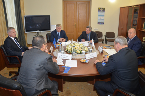 The CSTO Secretary General Stanislav Zas met with the Head of the CIS Anti-Terrorism Center Andrei Novikov