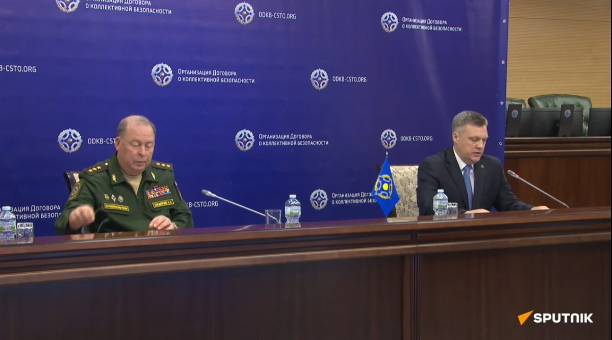 On the readiness of the command bodies and formations of the CSTO collective security system for joint trainings