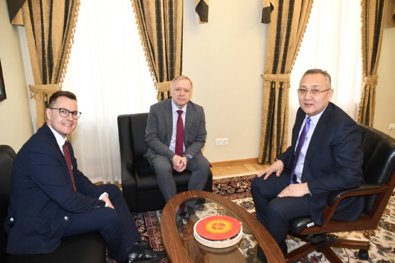 A meeting was held between the CSTO Secretary General Talatbek Masadykov and Fyodor Voitlovsky, Director of the IMEMO RAS