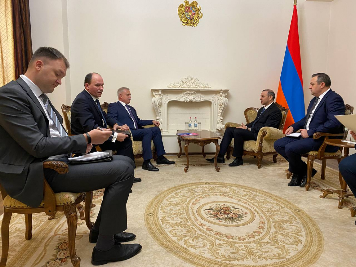 The CSTO Secretary General met with the Secretary of the Security Council of the Republic of Armenia