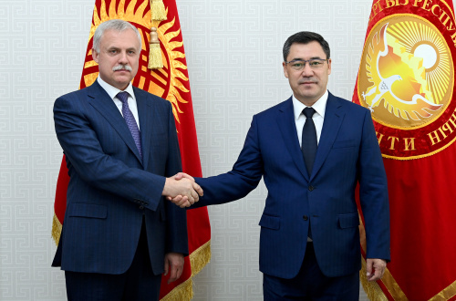 The President of the Kyrgyz Republic met with the CSTO Secretary General