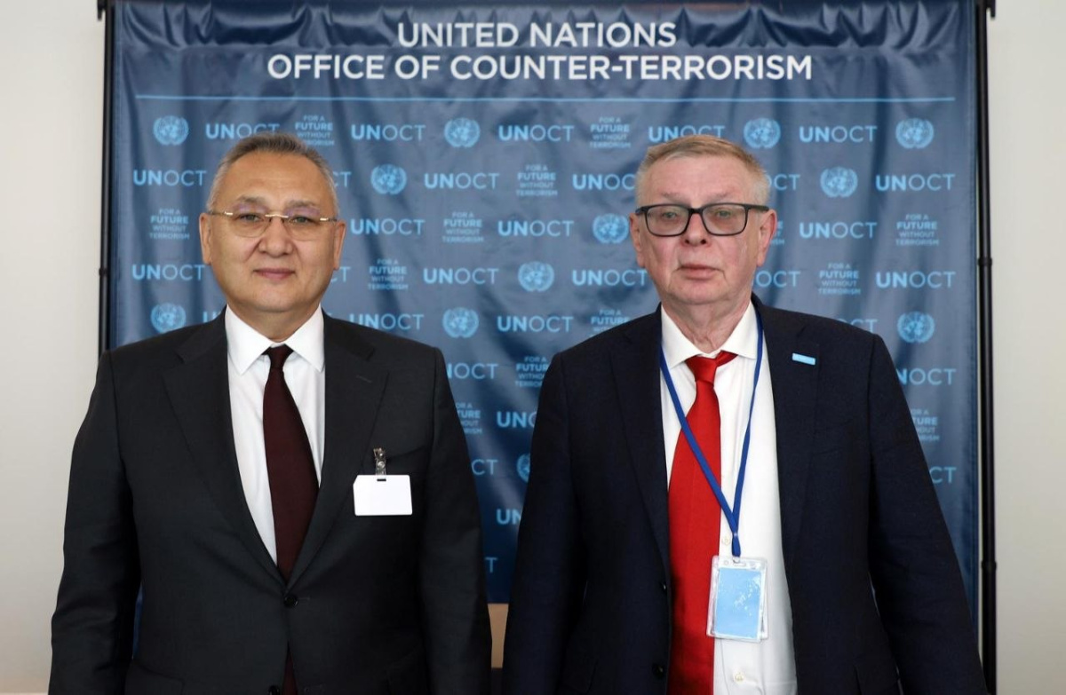 CSTO Secretary General meets with Acting UN Under-Secretary-General for Counter-Terrorism