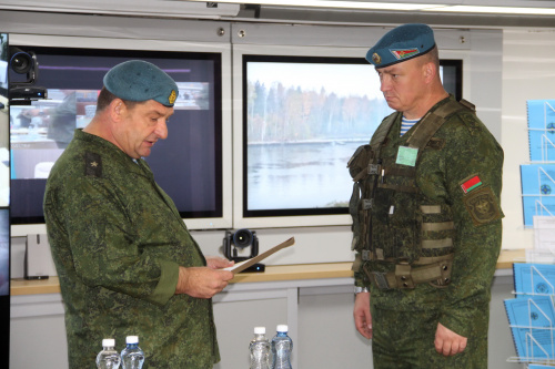 The Command of the CSTO Collective Peacekeeping Forces held a meeting on the interaction of all contingents during the “Indestructible Brotherhood-2020” training in the Republic of Belarus in the course of the peacekeeping operation 