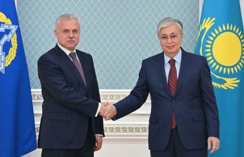 The President of the Republic of Kazakhstan had a meeting with the CSTO Secretary General