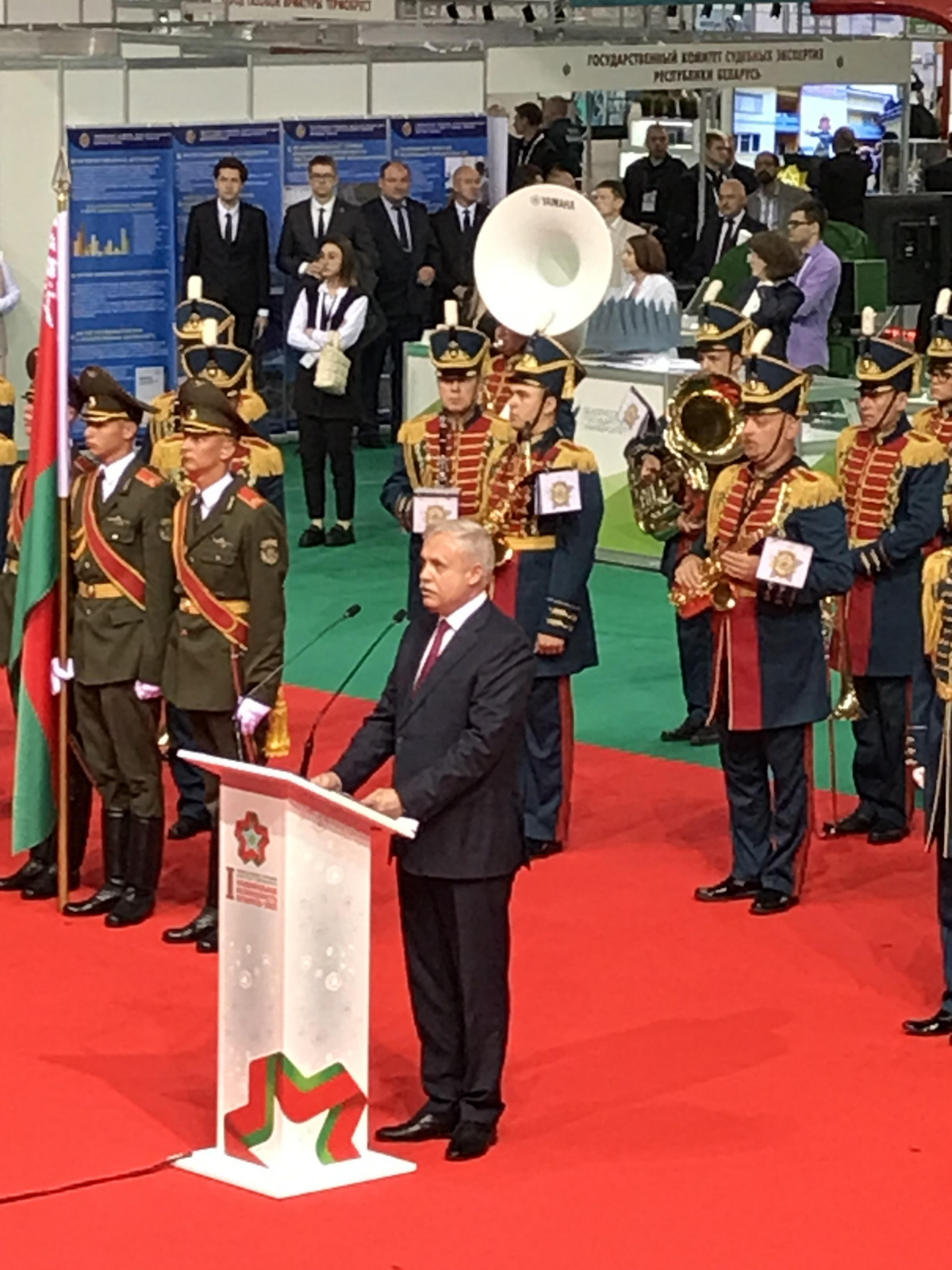 CSTO Secretary General Stanislav Zas took part in the opening ceremony of the 1st International Security Industry Exhibition "National Security. Belarus-2022".