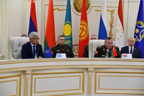 Meeting of the CSTO Defense Ministers Council in Minsk has discussed challenges and threats to military security in the regions of collective security and issues of improvement of crisis response system