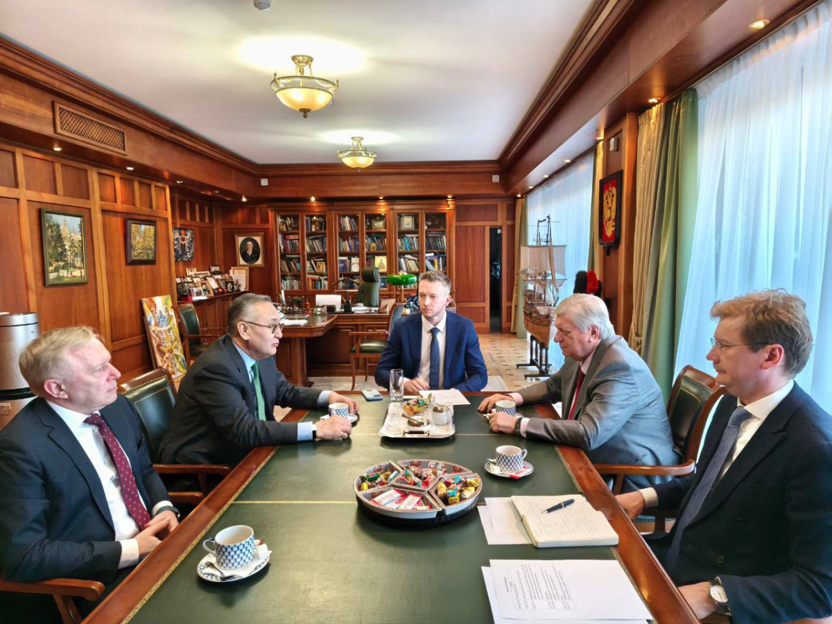 The CSTO Secretary General Talatbek Masadykov met with MGIMO Rector and RAS Academician Anatoly Torkunov