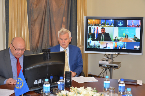 Consultations of representatives of the CSTO member states were held on the agenda of the 75th session of the UN General Assembly in the format of a videoconferencing