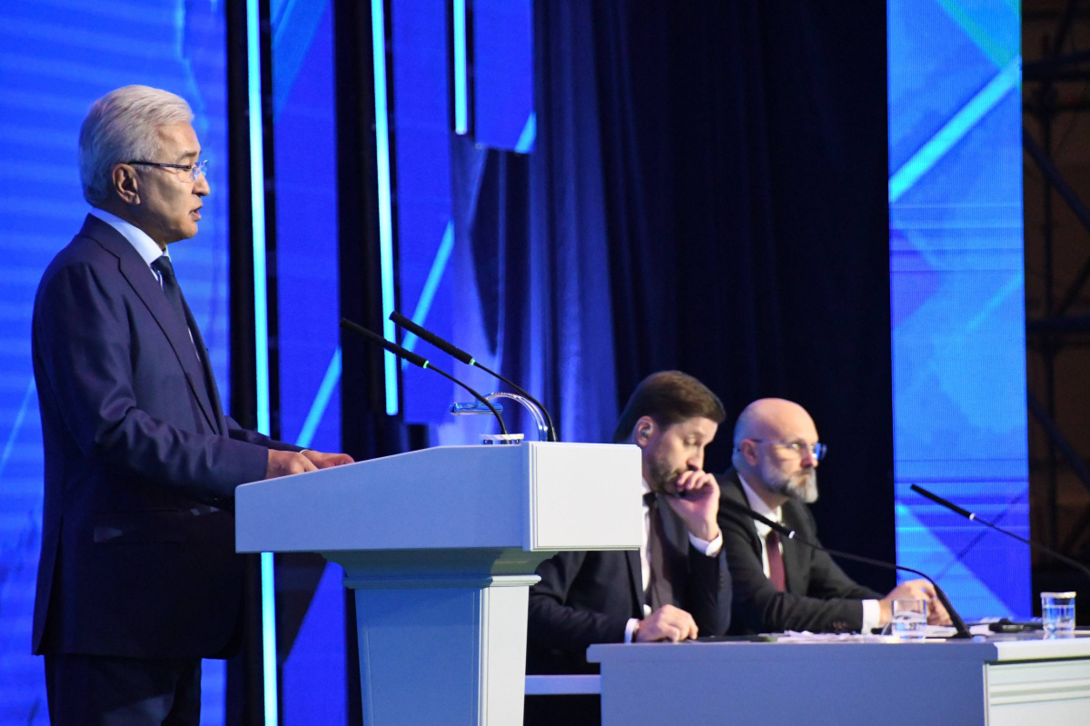 The CSTO Secretary General Imangali Tasmagambetov spoke at the III Minsk International Conference on Eurasian Security