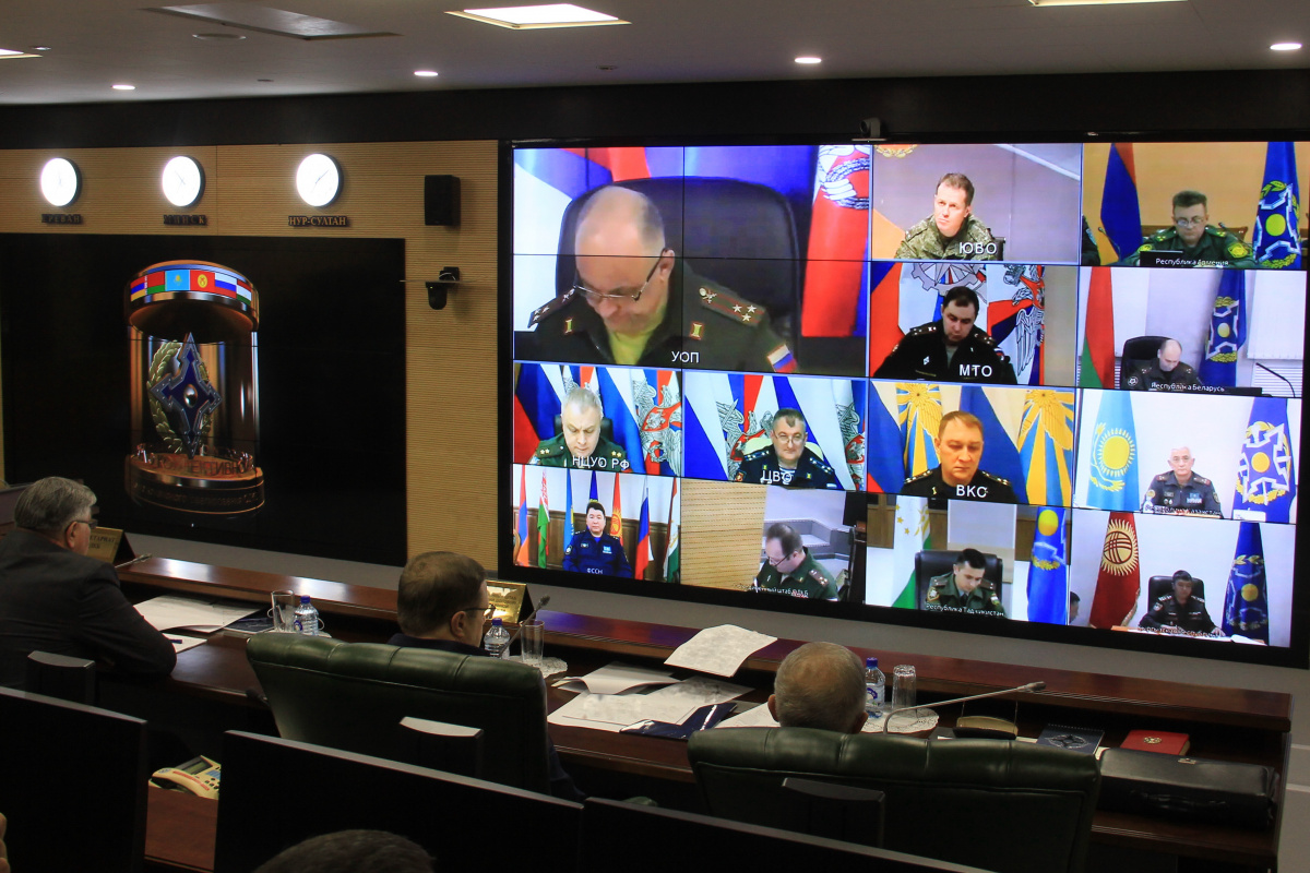 The CSTO Joint Staff held consultations on the draft Plan of joint training of command bodies and formations of forces and means of CSTO collective security system for 2023