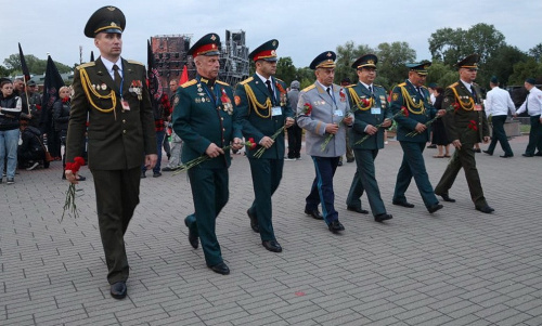 The delegation of the CSTO Joint Staff took part in commemorative events dedicated to the Day of National Remembrance of the Victims of the Great Patriotic War in the Republic of Belarus