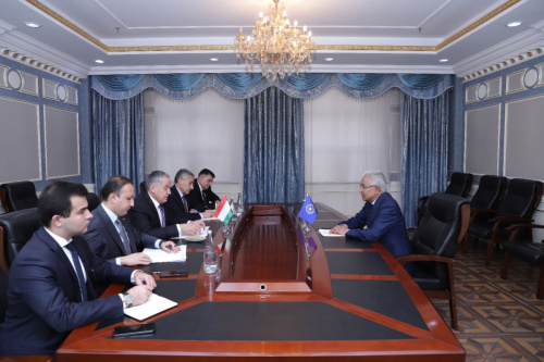 The CSTO Secretary General Imangali Tasmagambetov held talks with representatives of the leadership of the Republic of Tajikistan