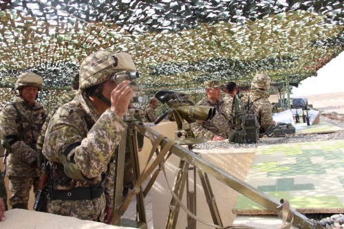 "Rubezh-2021” joint training with the Collective Rapid Deployment Forces of the Central Asian region of collective security began in the Kyrgyz Republic