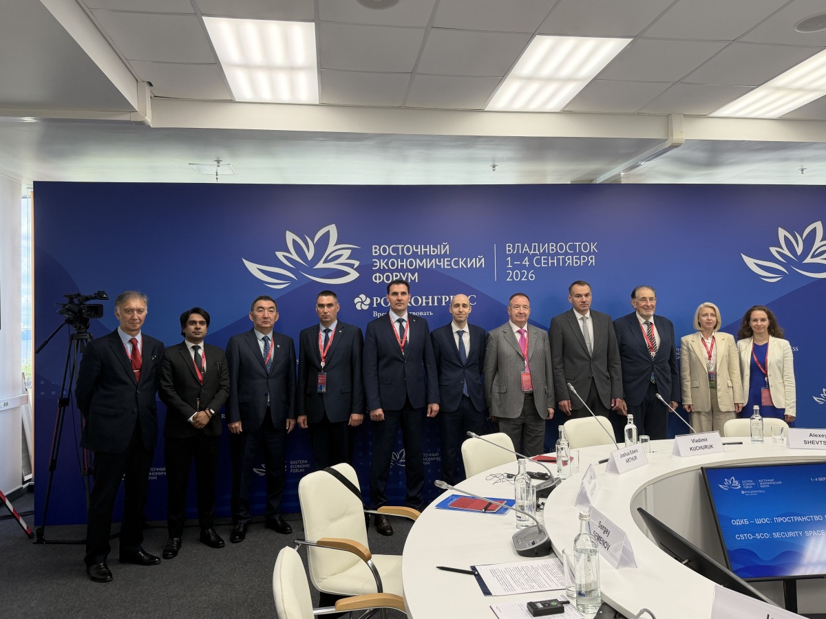 CSTO Secretariat representative takes part in the round table “CSTO–SCO: Security Space”