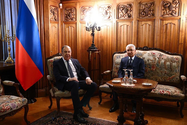 On the meeting of CSTO Secretary General Imangali Tasmagambetov with the Russian Foreign Minister Sergey Lavrov