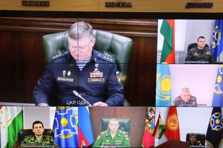 The CSTO is holding a strategic command-staff training The CSTO is holding a strategic command-staff training