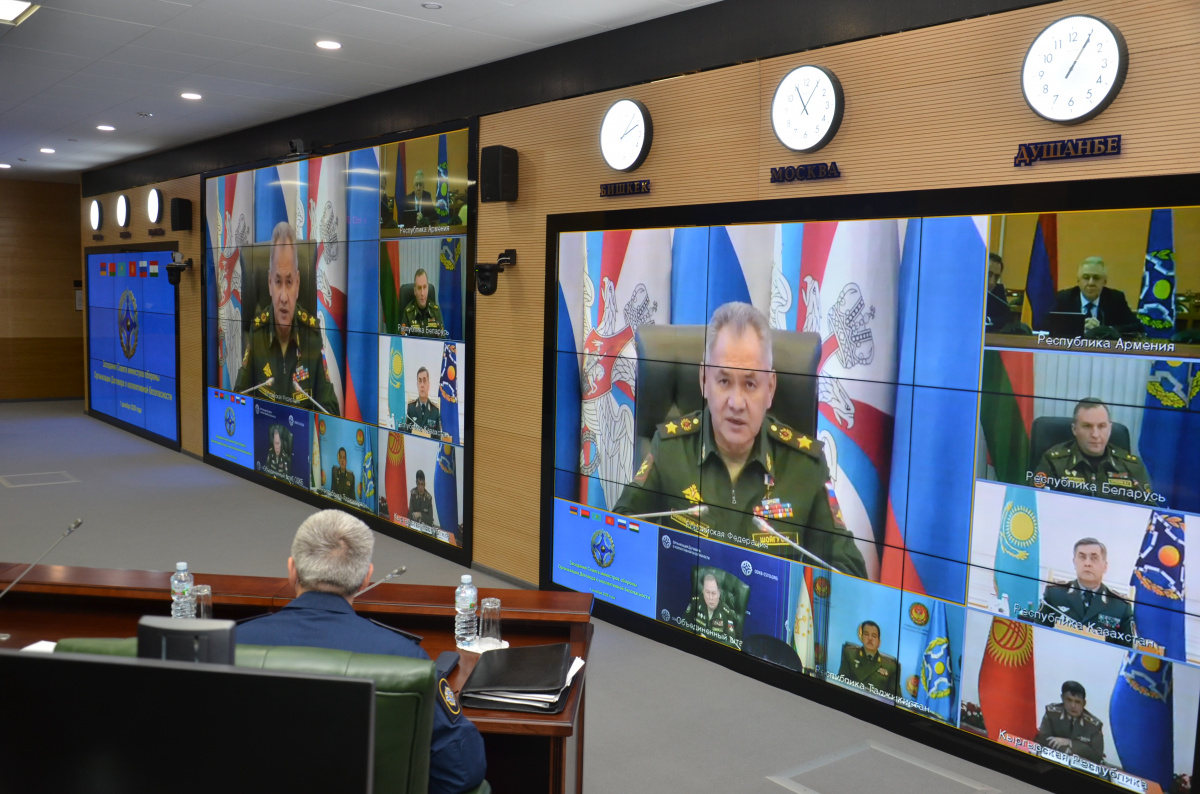 The CSTO Council of Ministers of Defense have discussed the military-political situation on the borders of the Organization, as well as proposals for jointly countering challenges and threats to collective security of a military nature