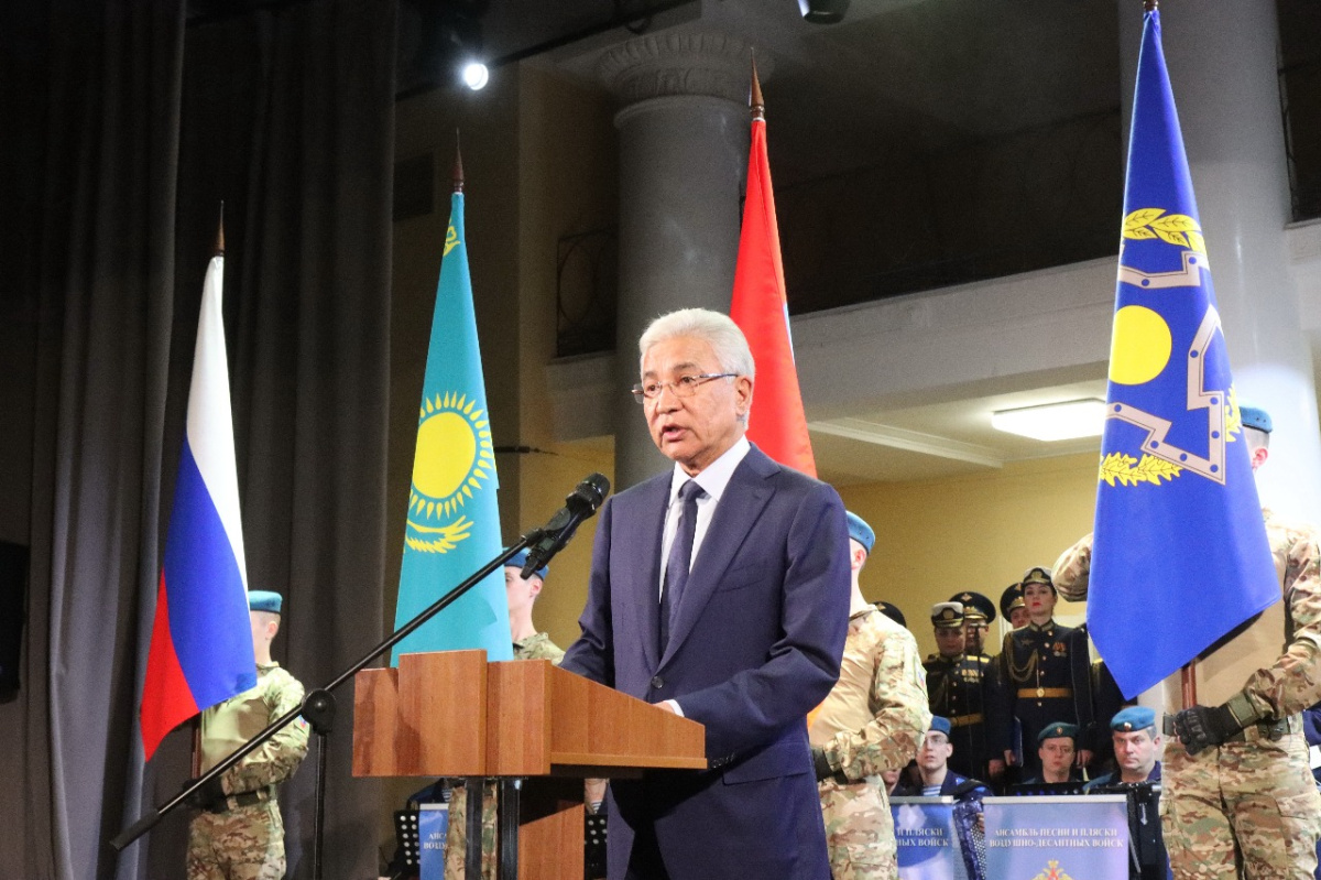 A solemn event dedicated to the 33rd anniversary of the signing of the Collective Security Treaty was held