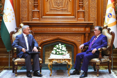 The CSTO Secretary General met with the President of Tajikistan Emomali Rahmon in Dushanbe