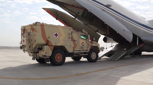 Participants of the "Indestructible Brotherhood-2023" joint training with the CSTO Peacekeeping Forces depart for the Kyrgyz Republic.