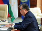 Президент Республики Таджикистан Эмомали Рахмон
