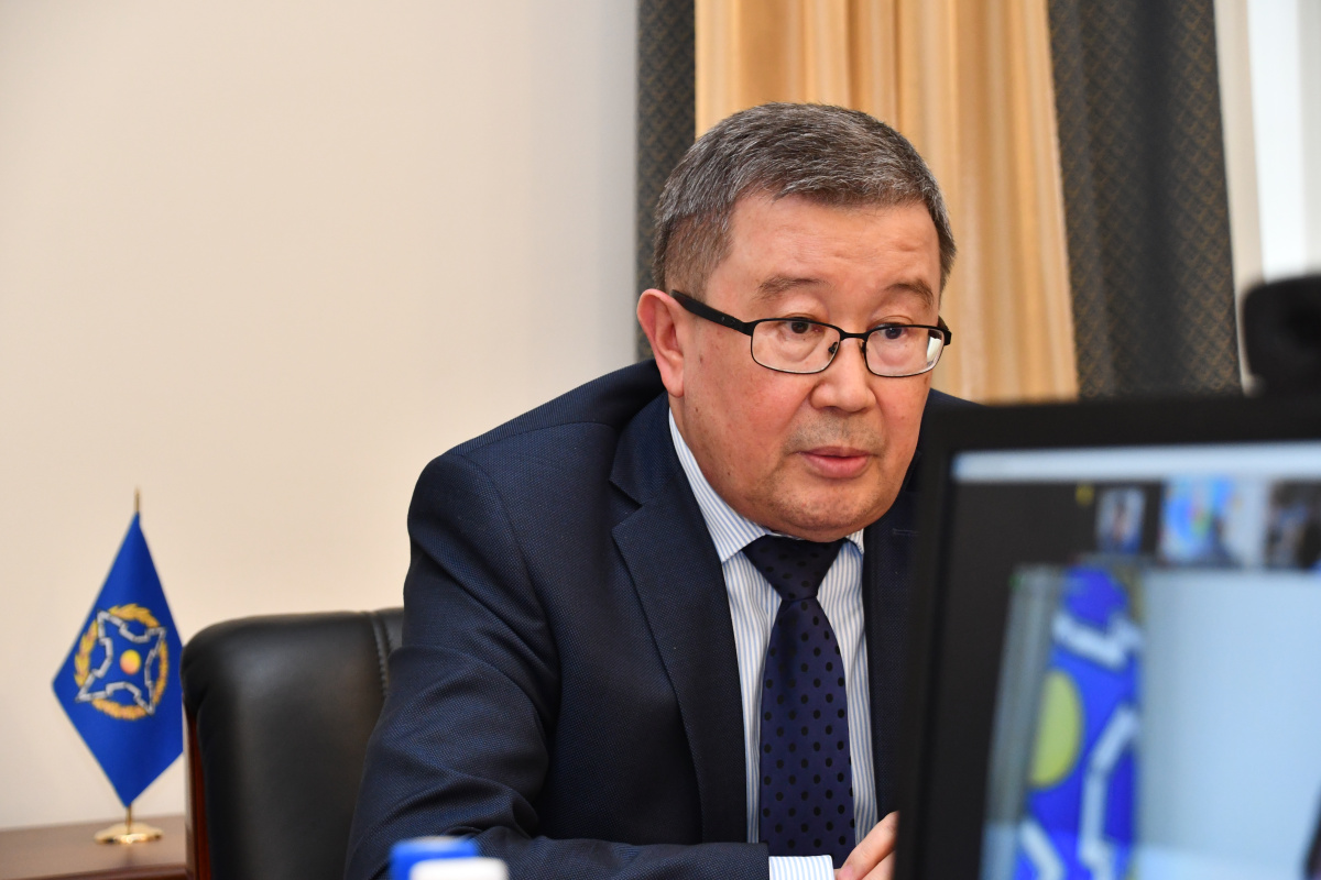 The CSTO Deputy Secretary General Samat Ordabaev took part in the UN Secretariat consultations