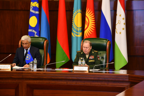 An extended meeting of the leadership of the CSTO Secretariat and Joint Staff was held