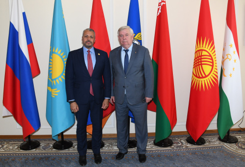 The CSTO Deputy Secretary General had a meeting with the Director of the African Union Counter-Terrorism Center