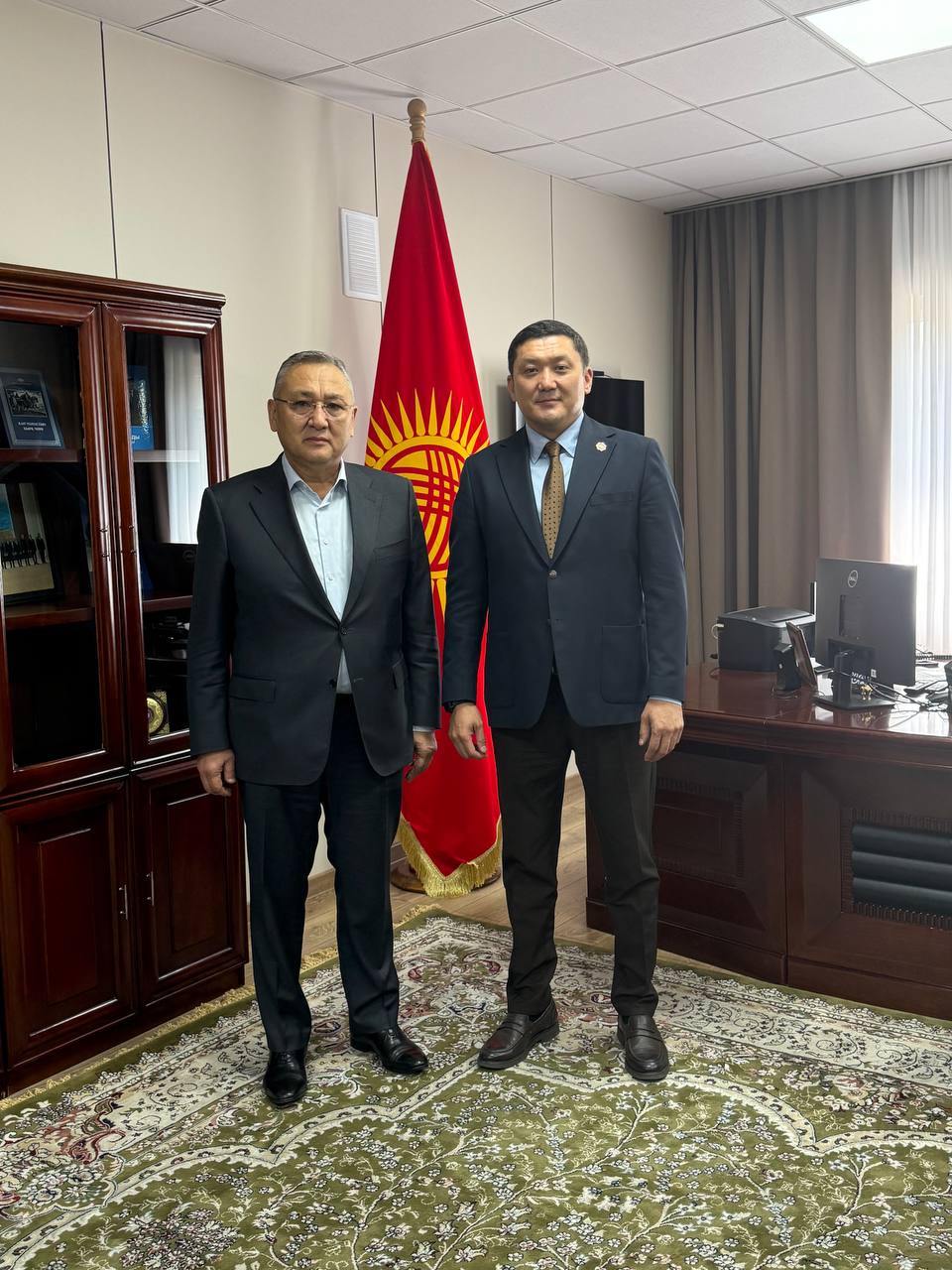 CSTO Secretary General holds a working meeting with the Secretary of the Security Council of the Kyrgyz Republic