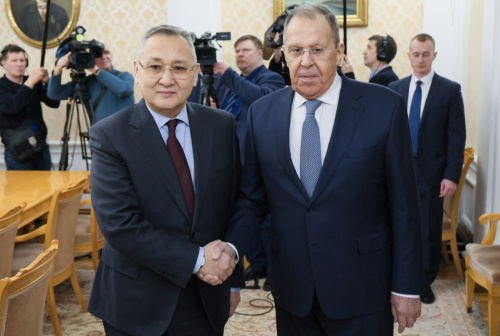 A meeting took place between CSTO Secretary General Talatbek Masadykov and Russian Foreign Minister Sergey Lavrov