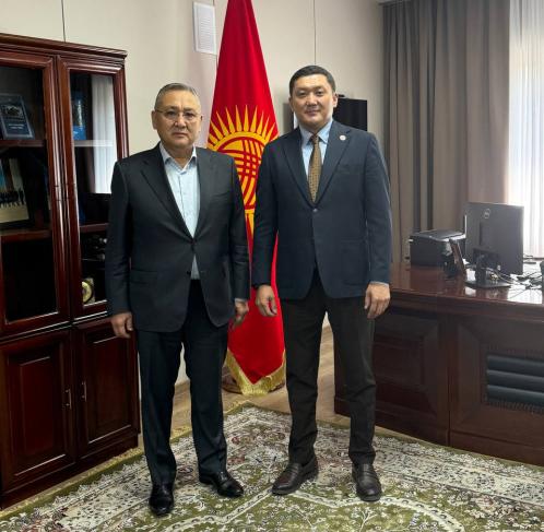 CSTO Secretary General holds a working meeting with the Secretary of the Security Council of the Kyrgyz Republic