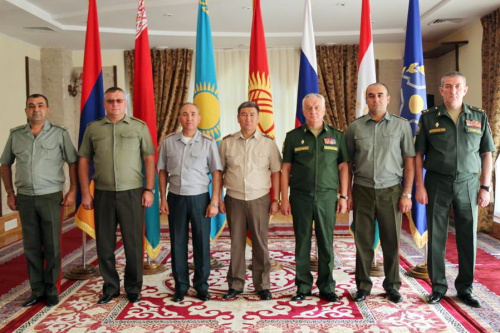 A working meeting of the main operational departments of the general staffs of the armed forces of the CSTO member states was held in Kyrgyzstan