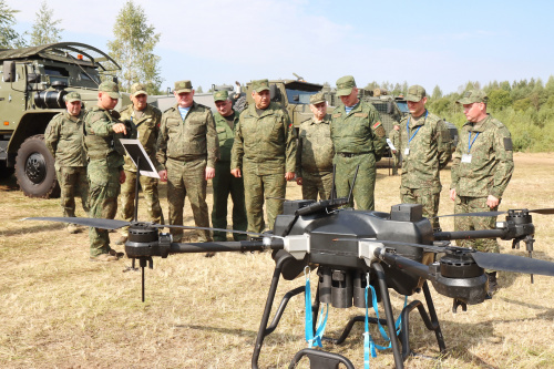 The Chief of the CSTO Joint Staff got acquainted with the actions of the units during the “Echelon-2025” training