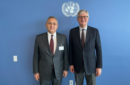 CSTO Secretary General holds meeting with UN Under-Secretary-General for Peace Operations